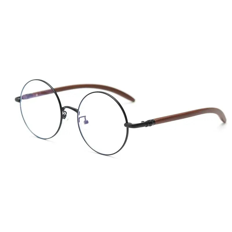 Unisex Round Full Rim TR90 Prescription Glasses 00102 — view 7 | Rx Spectacle