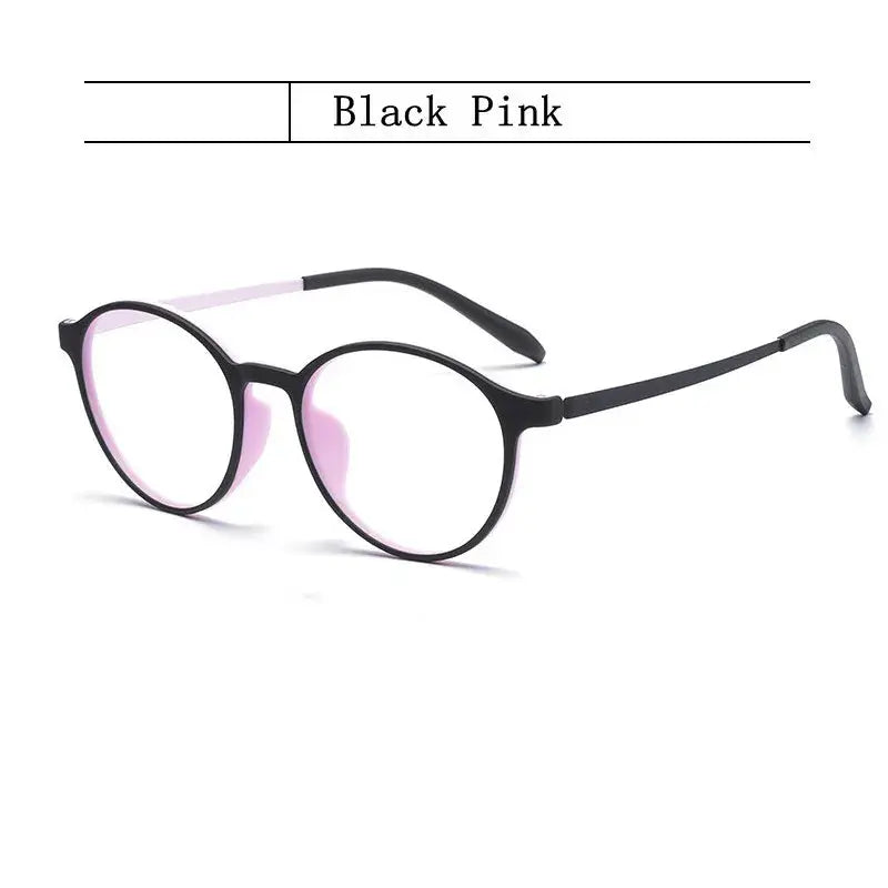 Unisex Round Full Rim Titanium Reading Glasses 3050 — view 8 | Rx Spectacle