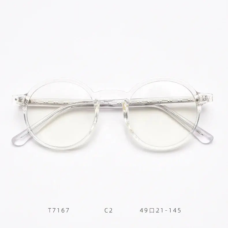Women's Round Full Rim TR90 Prescription Glasses 57167 — view 5 | Rx Spectacle