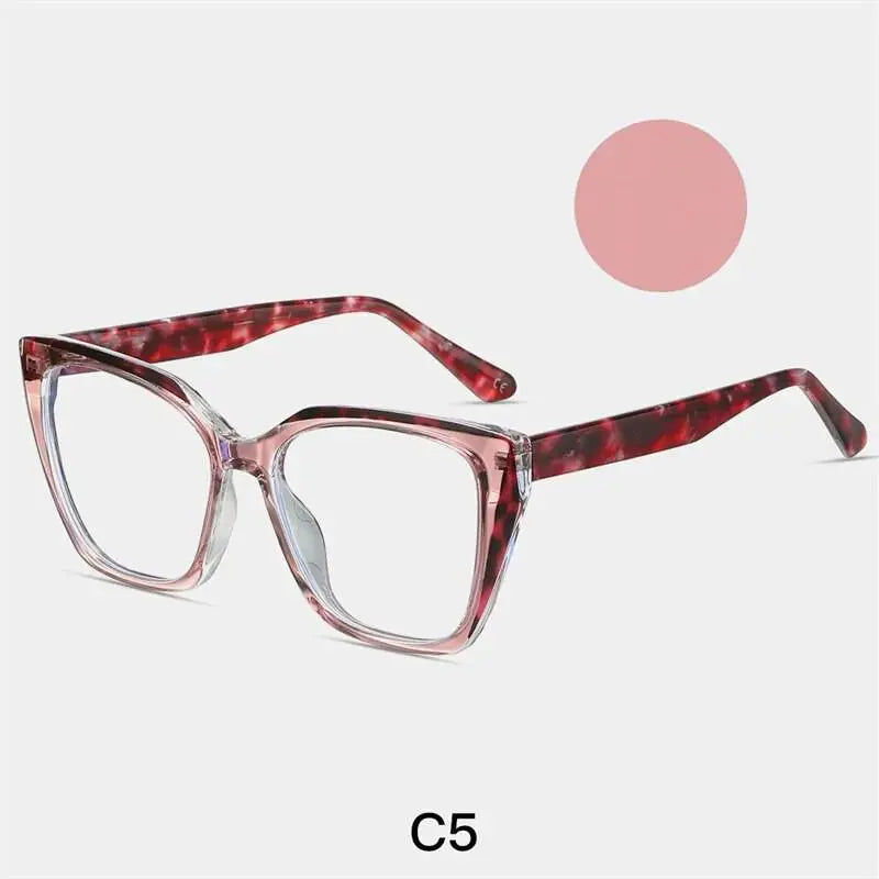 Women's Cat Eye Full Rim Acetate Prescription Glasses 87216 — view 11 | Rx Spectacle