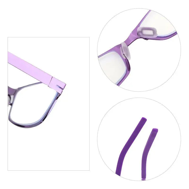 Unisex Rectangular Full Rim TR90 Reading Glasses Dy1331 — view 10 | Rx Spectacle