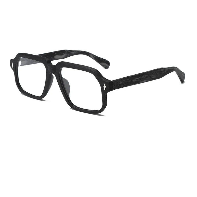 Unisex Square Full Rim Acetate Prescription Glasses 818800 — view 8 | Rx Spectacle