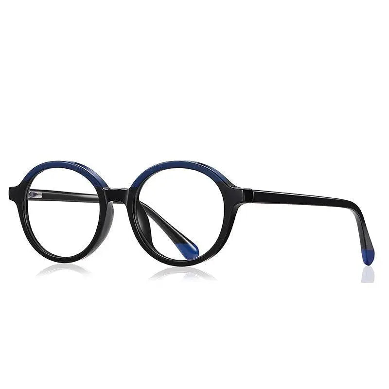 Unisex Round Full Rim TR90 Prescription Glasses 20214 — view 7 | Rx Spectacle