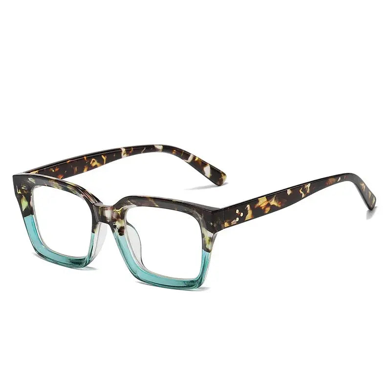 Unisex Square Full Rim Acetate Reading Glasses 4913 — view 10 | Rx Spectacle