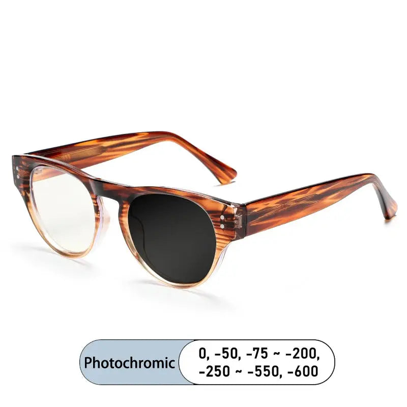 Women's Round Full Rim Acetate Reading Glasses 682528 — view 7 | Rx Spectacle