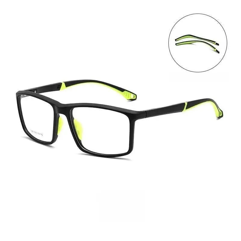 Unisex Square Full Rim TR90 Sports Glasses Y1226d — view 7 | Rx Spectacle