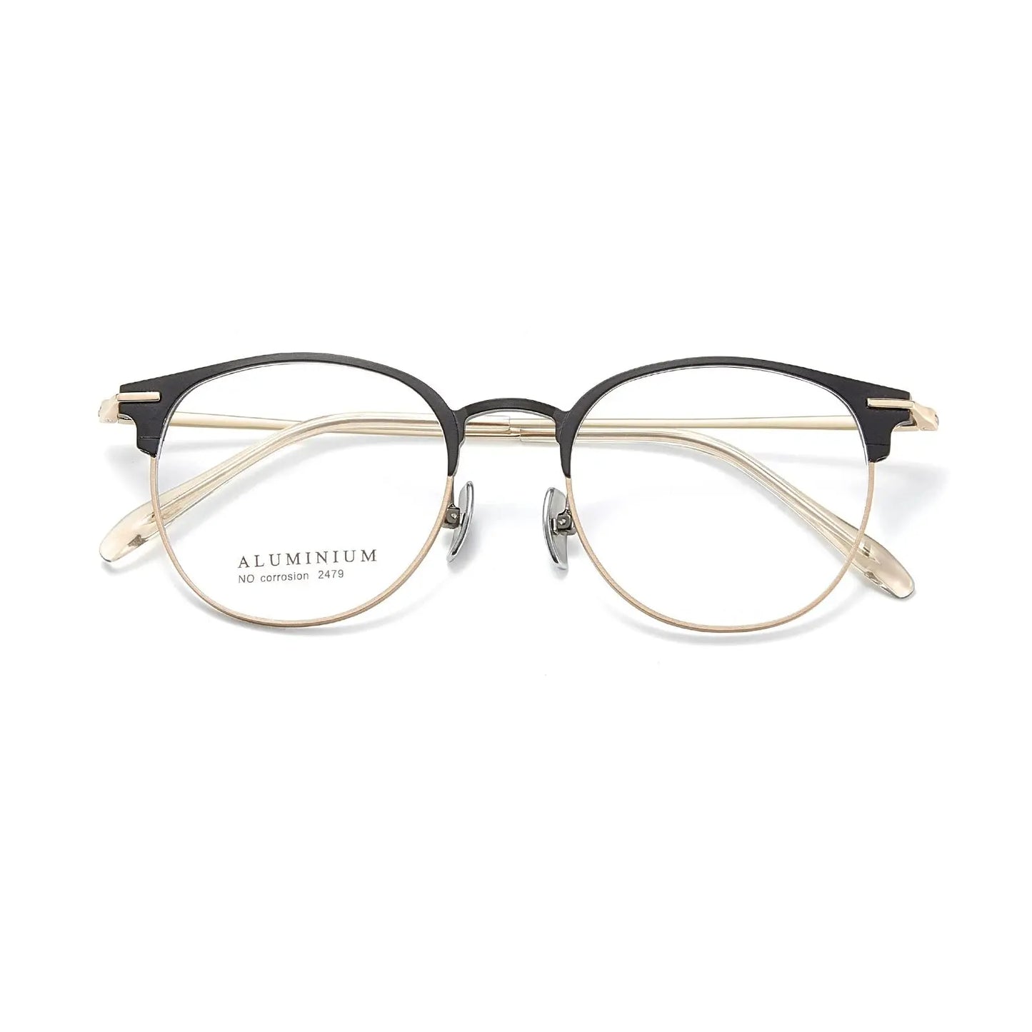 Unisex Round Full Rim Prescription Glasses 662479 — view 4 | Rx Spectacle