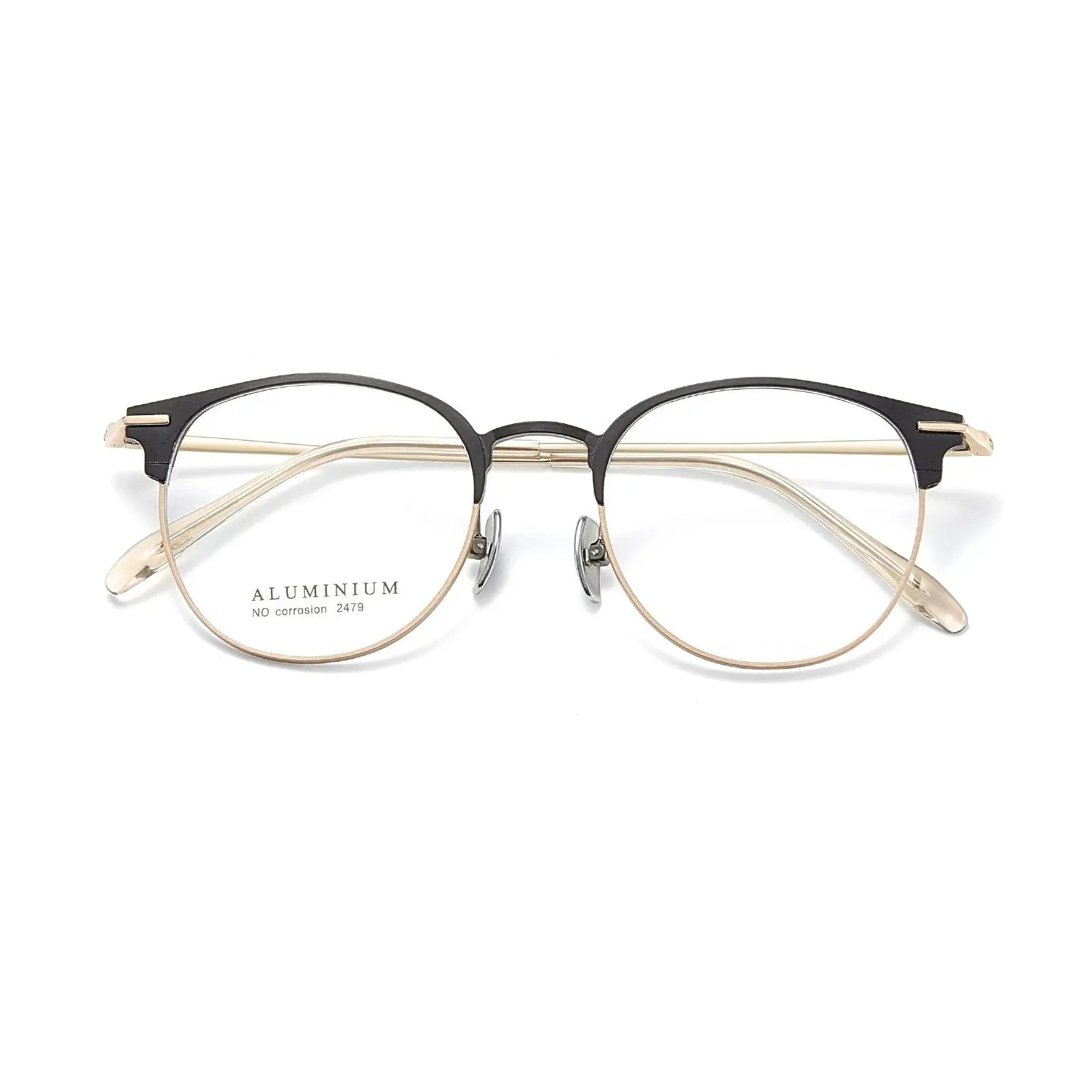Unisex Round Full Rim Prescription Glasses 662479 — view 4 | Rx Spectacle