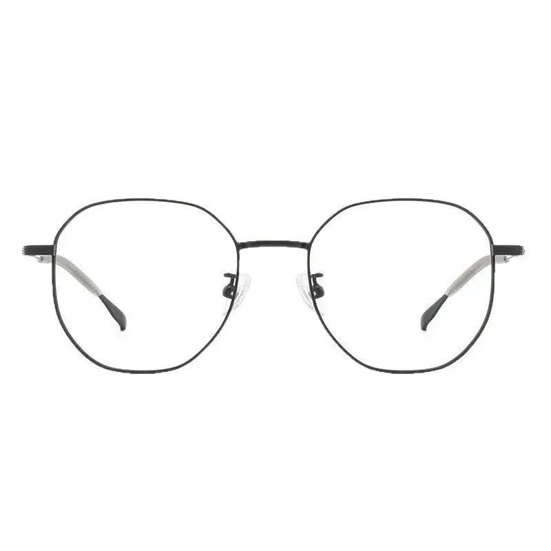 Women's Polygon Full Rim Titanium Prescription Glasses 722003 — view 4 | Rx Spectacle