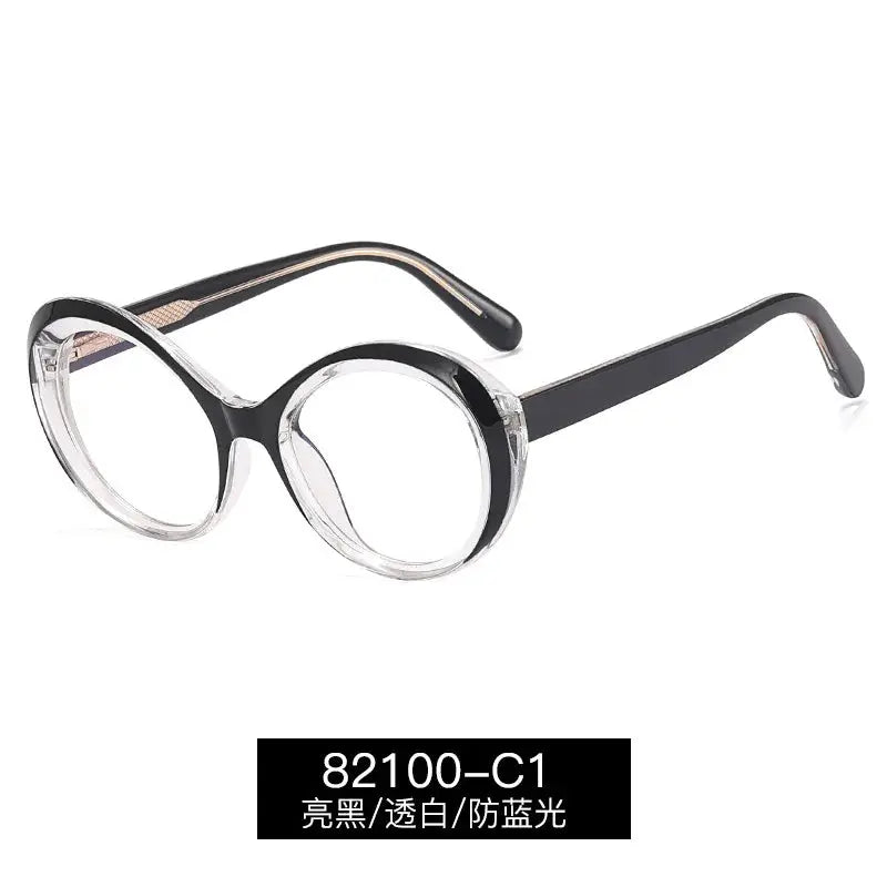 Unisex Oval Full Rim TR90 Prescription Glasses 369142 — view 4 | Rx Spectacle