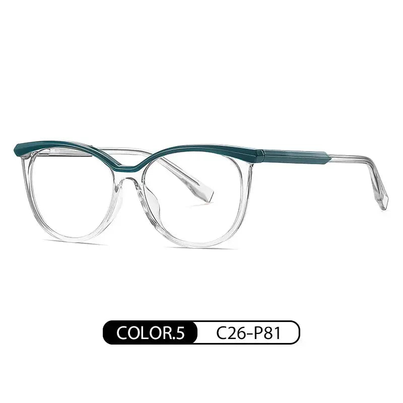 Unisex Oval Full Rim TR90 Prescription Glasses 3518 — view 6 | Rx Spectacle
