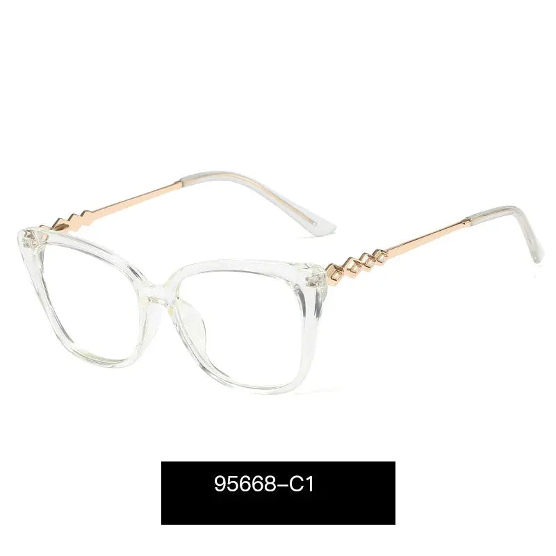 Women's Cat Eye Full Rim TR90 Prescription Glasses 195668 — view 8 | Rx Spectacle