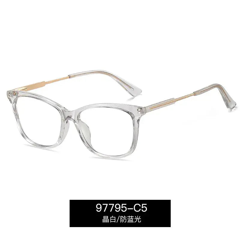 Women's Square Full Rim TR90 Prescription Glasses 397795 — view 3 | Rx Spectacle