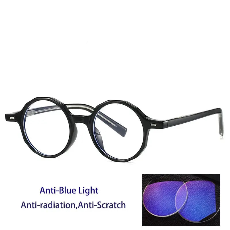 Women's Round Full Rim TR90 Reading Glasses 28008 — view 5 | Rx Spectacle