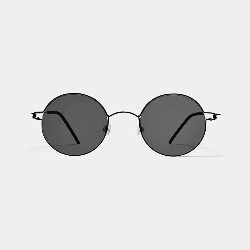 Unisex Round Full Rim Titanium Screwless Prescription Glasses 28609 — view 5 | Rx Spectacle