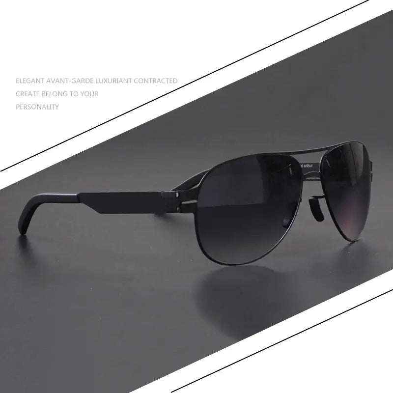 Unisex Oval Full Rim Stainless Steel Prescription Glasses 0132 — view 2 | Rx Spectacle