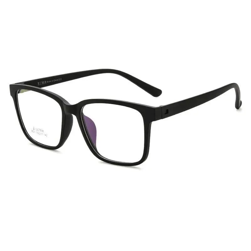 Unisex Square Full Rim TR90 Screwless Prescription Glasses — view 3 | Rx Spectacle