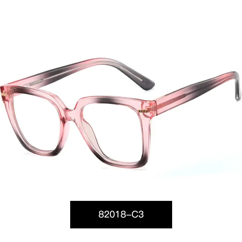 Women's Cat Eye Full Rim TR90 Prescription Glasses 82018 — view 4 | Rx Spectacle