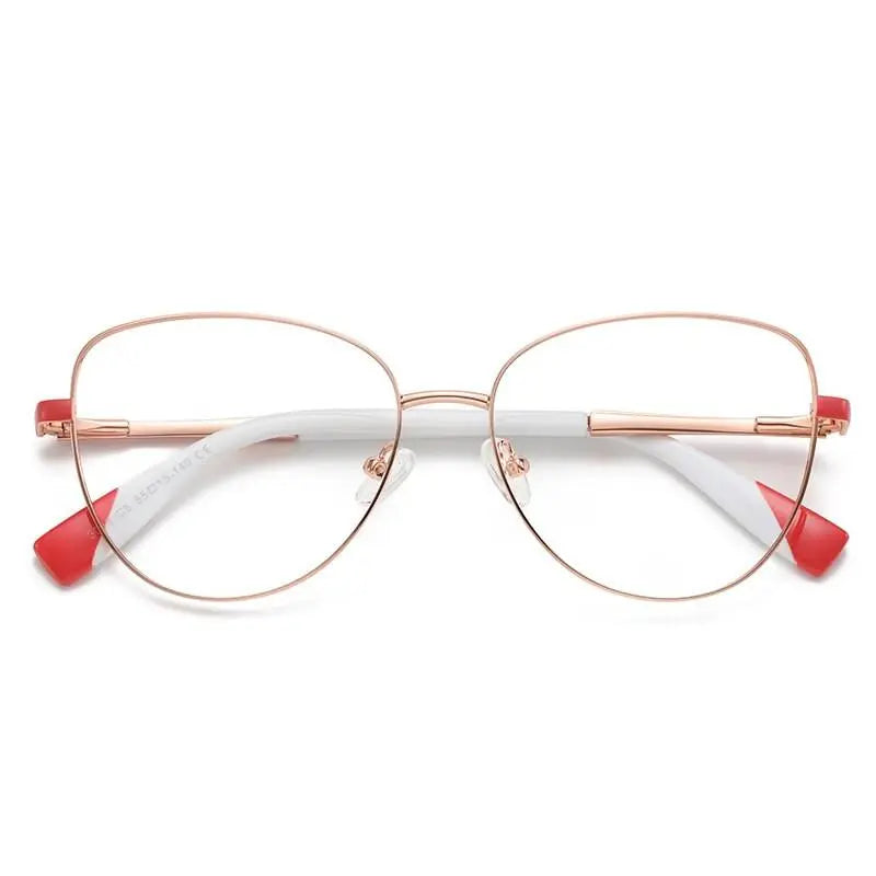 Women's Cat Eye Full Rim Prescription Glasses 3019 — view 11 | Rx Spectacle
