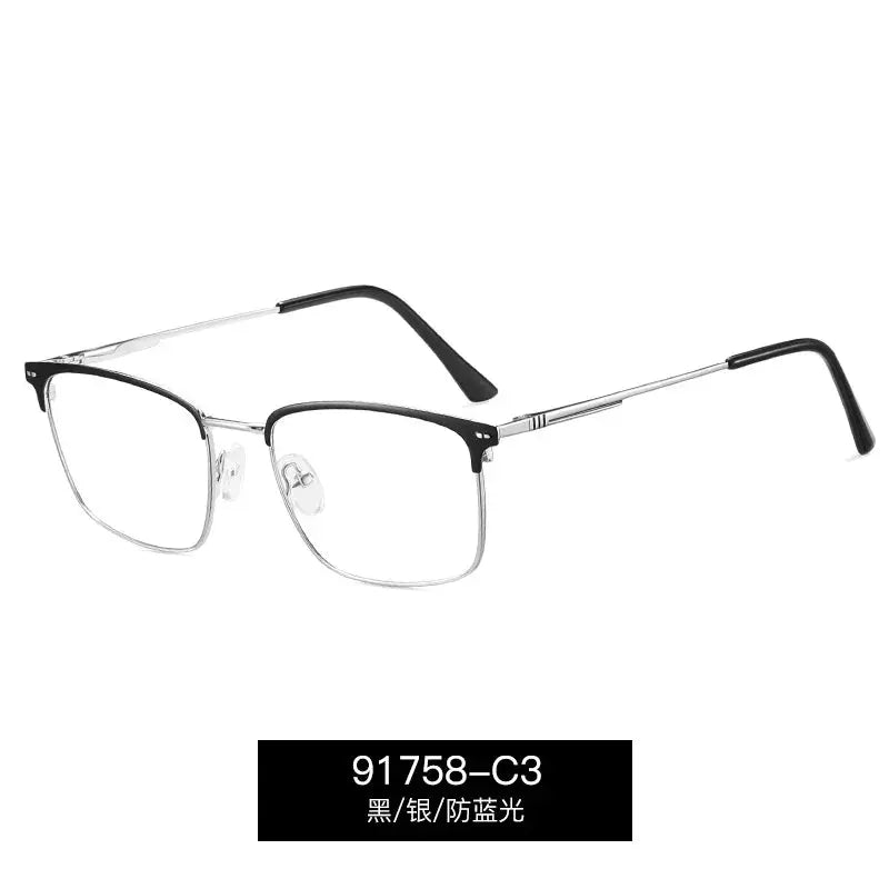 Unisex Square Full Rim TR90 Prescription Glasses 391758 — view 6 | Rx Spectacle
