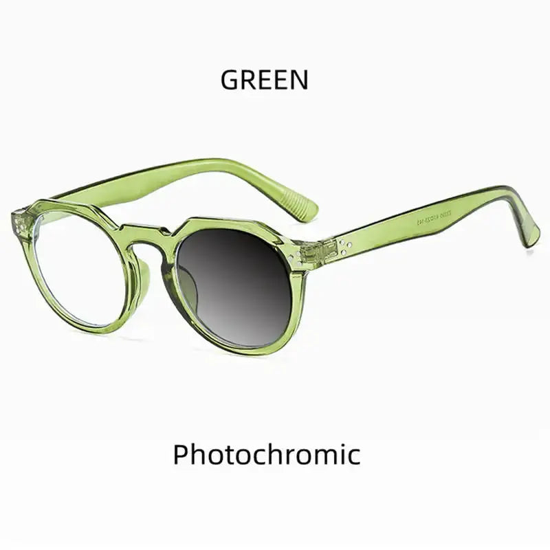 Unisex Round Full Rim Acetate Reading Glasses 3395 — view 12 | Rx Spectacle