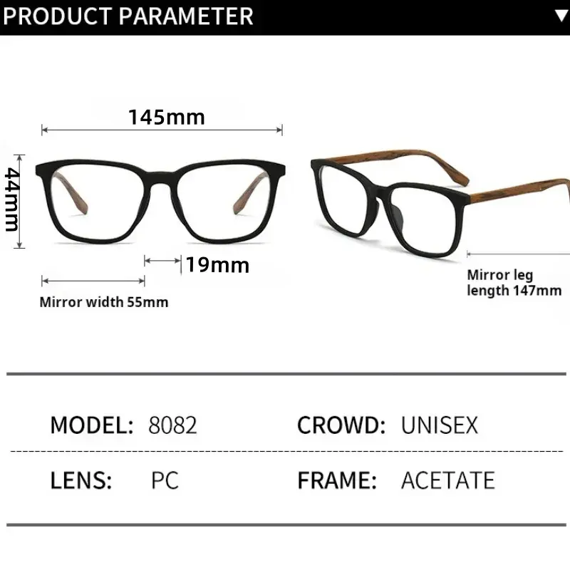 Unisex Browline Full Rim Acetate Prescription Glasses 778082 — view 2 | Rx Spectacle
