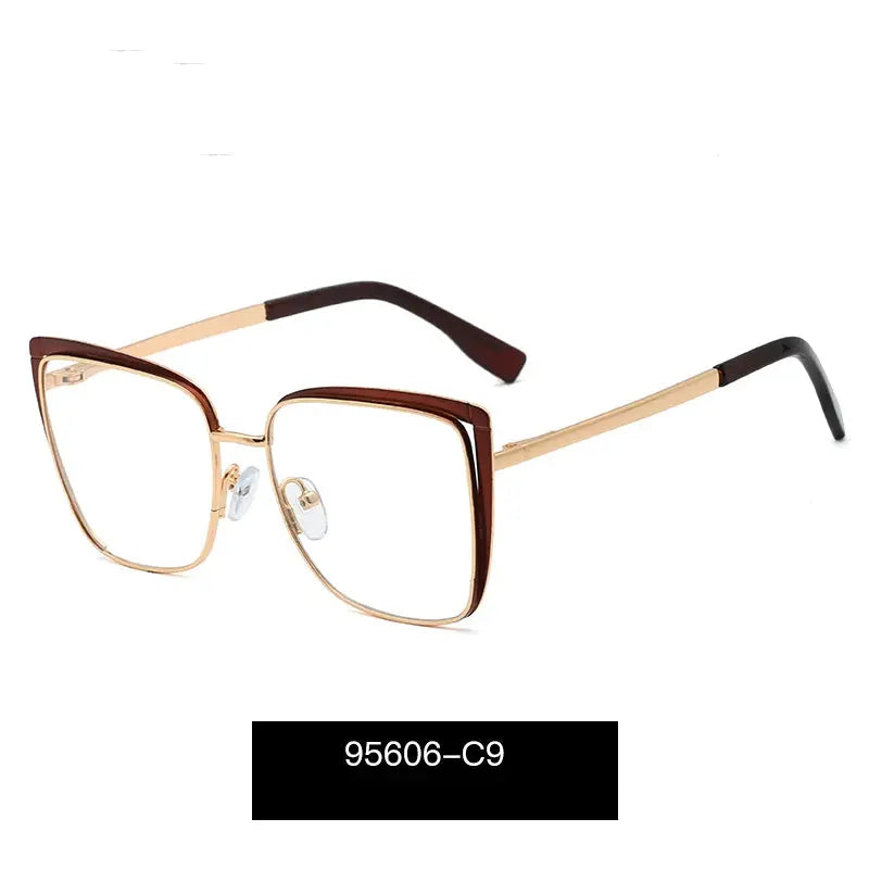 Women's Cat Eye Full Rim TR90 Prescription Glasses 795606 — view 7 | Rx Spectacle