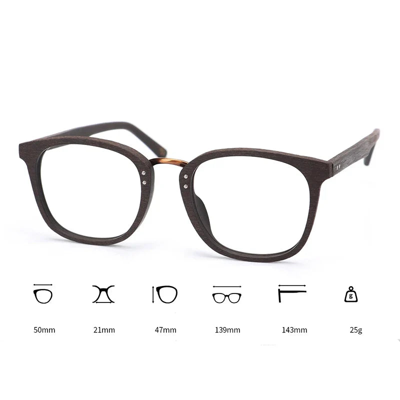 Unisex Round Full Rim Titanium Prescription Glasses 708300 — view 2 | Rx Spectacle
