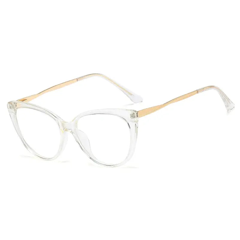Women's Cat Eye Full Rim TR90 Prescription Glasses 92388 — view 4 | Rx Spectacle