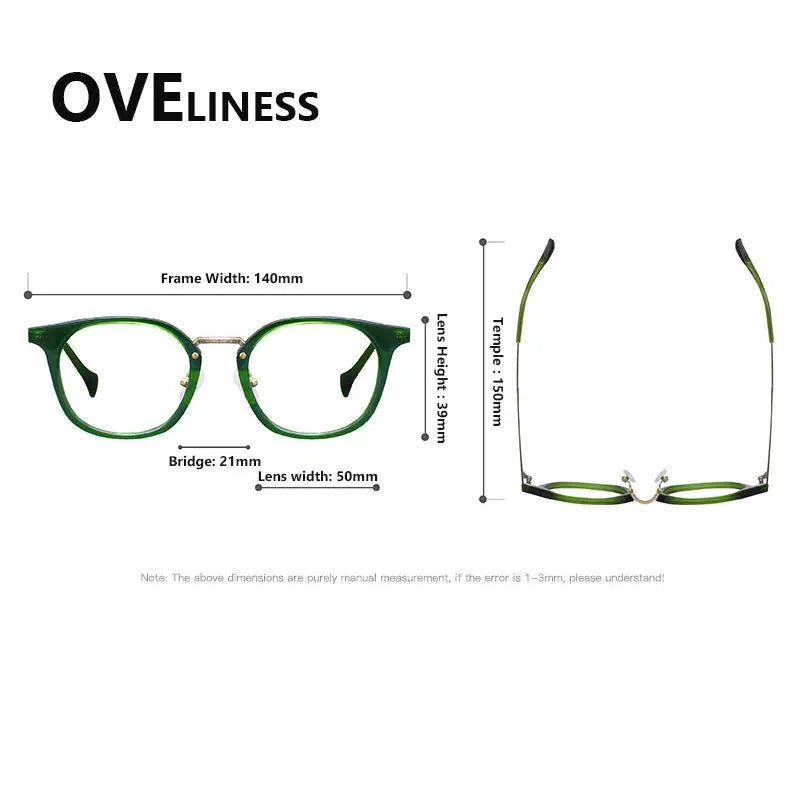 Unisex Round Full Rim Titanium Prescription Glasses 936019 — view 2 | Rx Spectacle