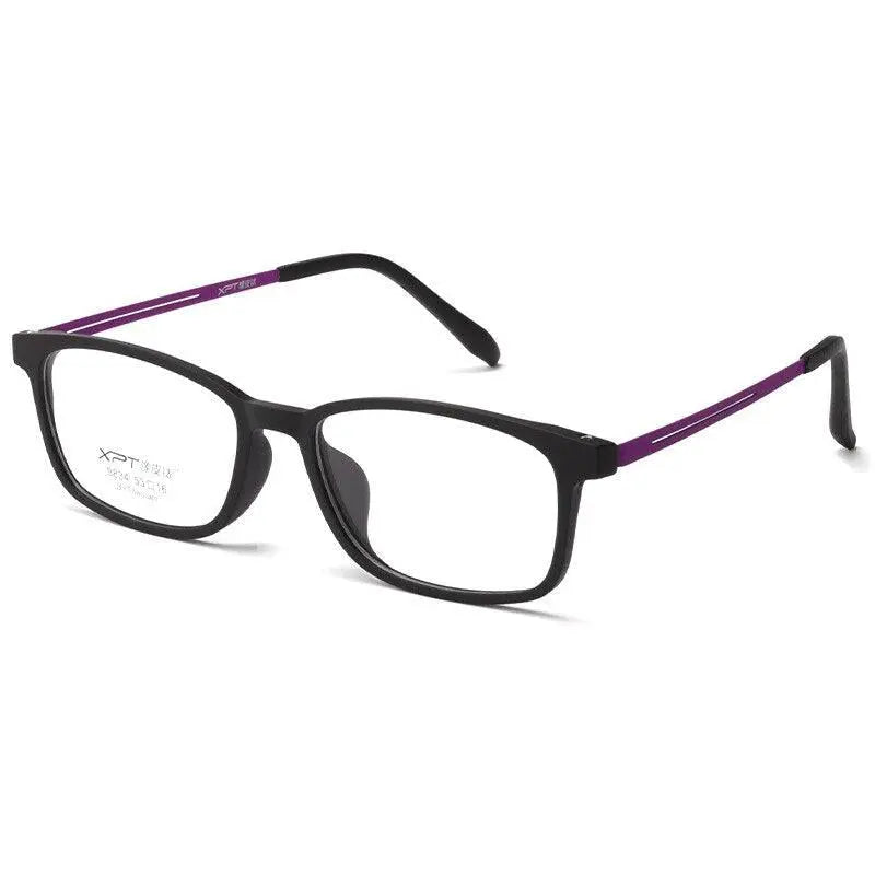 Unisex Square Full Rim Titanium Prescription Glasses 9834XP — view 2 | Rx Spectacle