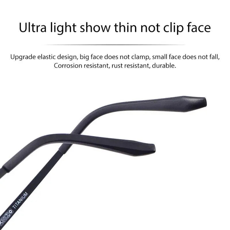 Unisex Round Full Rim Titanium Prescription Glasses 3050 — view 9 | Rx Spectacle