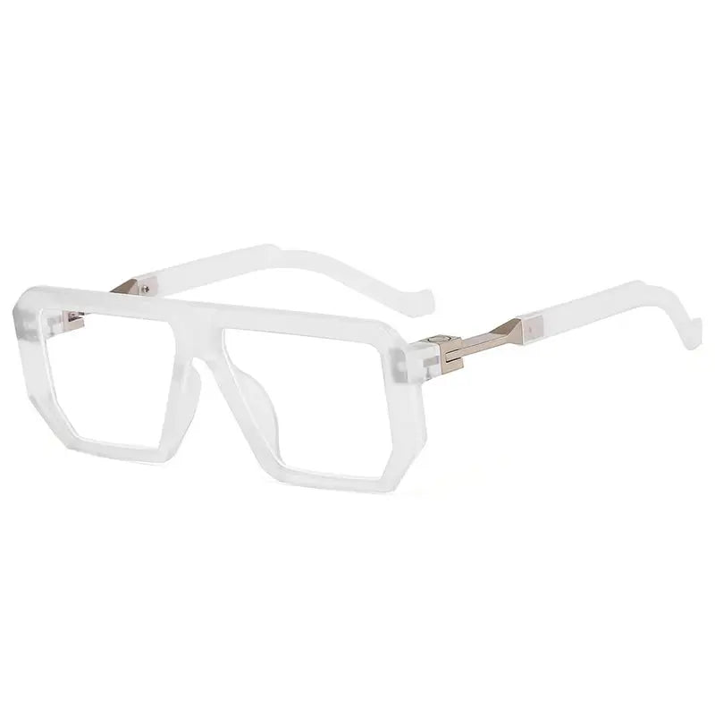 Unisex Browline Full Rim Alloy Reading Glasses 8725 — view 3 | Rx Spectacle