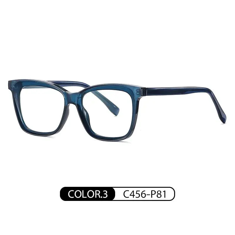 Women's Cat Eye Full Rim TR90 Prescription Glasses 426906 — view 6 | Rx Spectacle