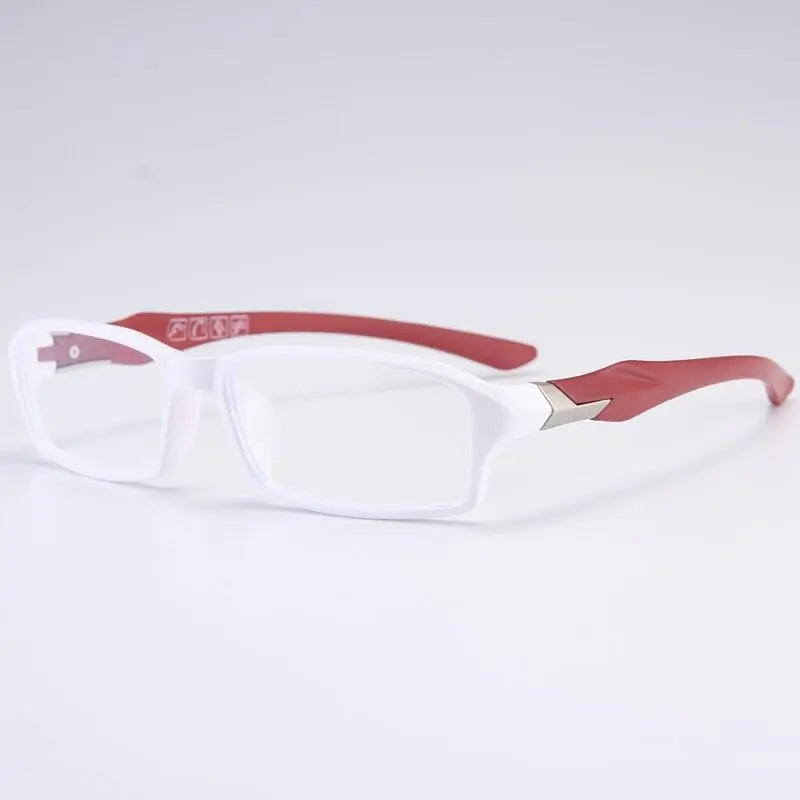 Men's Rectangular Full Rim TR90 Sports Glasses 6059 — view 3 | Rx Spectacle