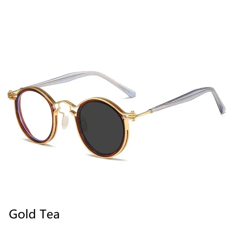 Unisex Round Full Rim Acetate Reading Glasses 2203 — view 16 | Rx Spectacle