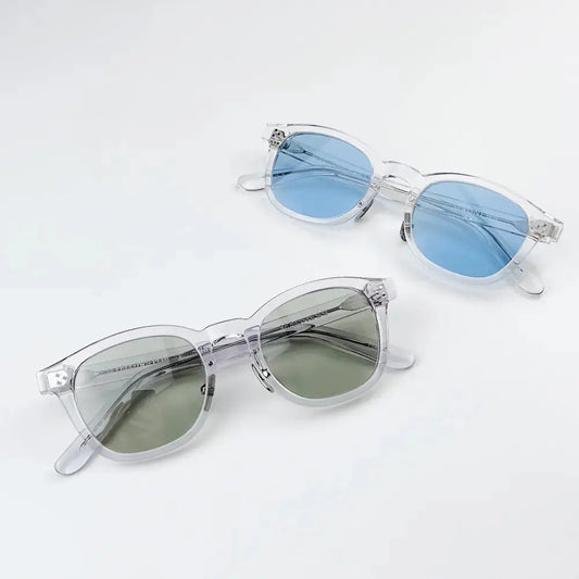 Unisex Square Full Rim Acetate Prescription Glasses 484022 — view 1 | Rx Spectacle