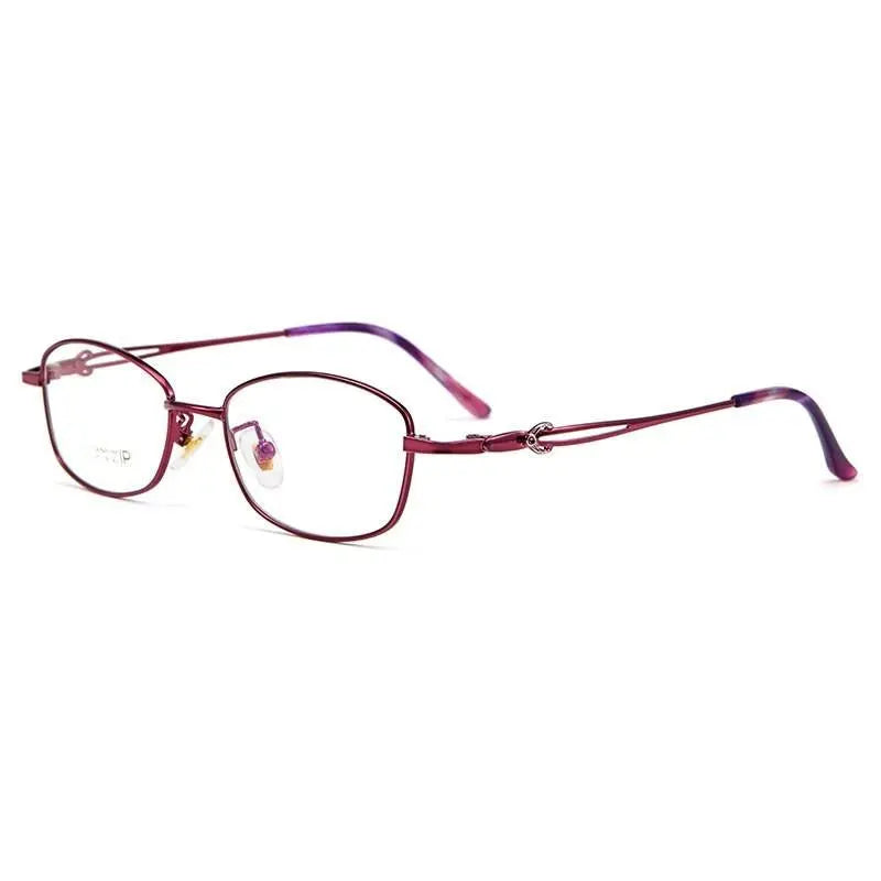 Unisex Square Full Rim Titanium Prescription Glasses 3531Ti — view 3 | Rx Spectacle