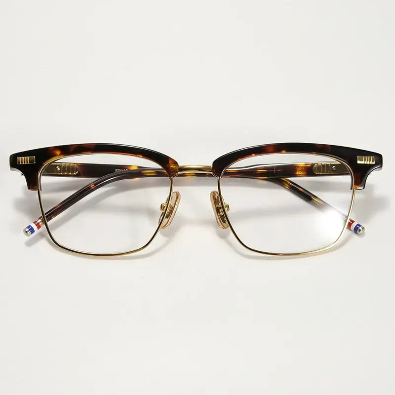 Unisex Square Full Rim Acetate Prescription Glasses 52711 — view 4 | Rx Spectacle