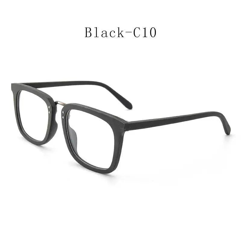 Men's Square Full Rim Alloy Prescription Glasses Ps7055 — view 3 | Rx Spectacle