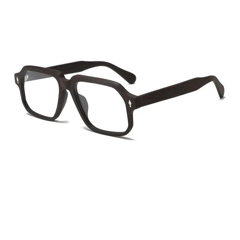 Unisex Square Full Rim Acetate Prescription Glasses 818800 — view 7 | Rx Spectacle