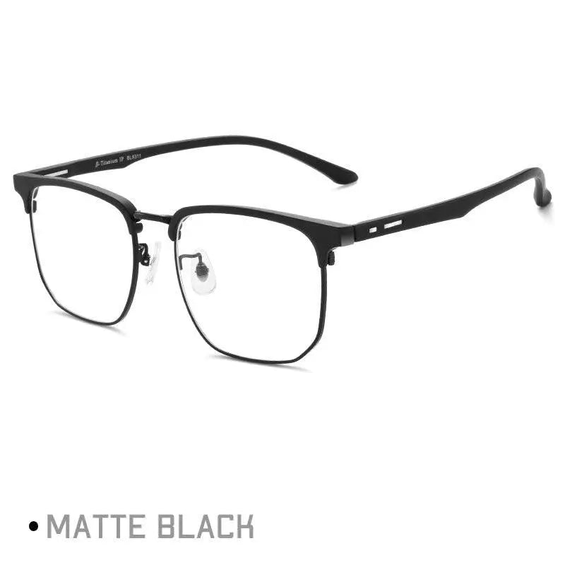 Unisex Square Full Rim TR90 Prescription Glasses Tm11 — view 4 | Rx Spectacle