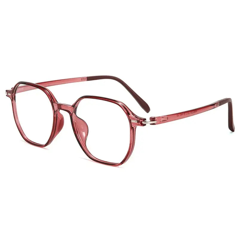 Unisex Square Full Rim TR90 Prescription Glasses 256856 — view 4 | Rx Spectacle