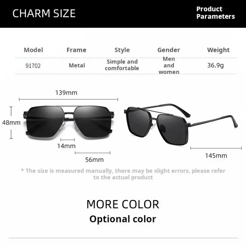 Women's Polygon Full Rim Titanium Prescription Glasses 91702 — view 2 | Rx Spectacle
