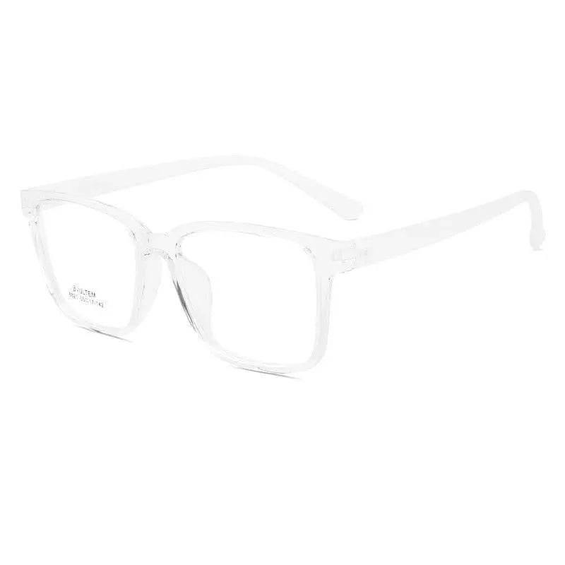 Unisex Square Full Rim TR90 Screwless Prescription Glasses — view 8 | Rx Spectacle
