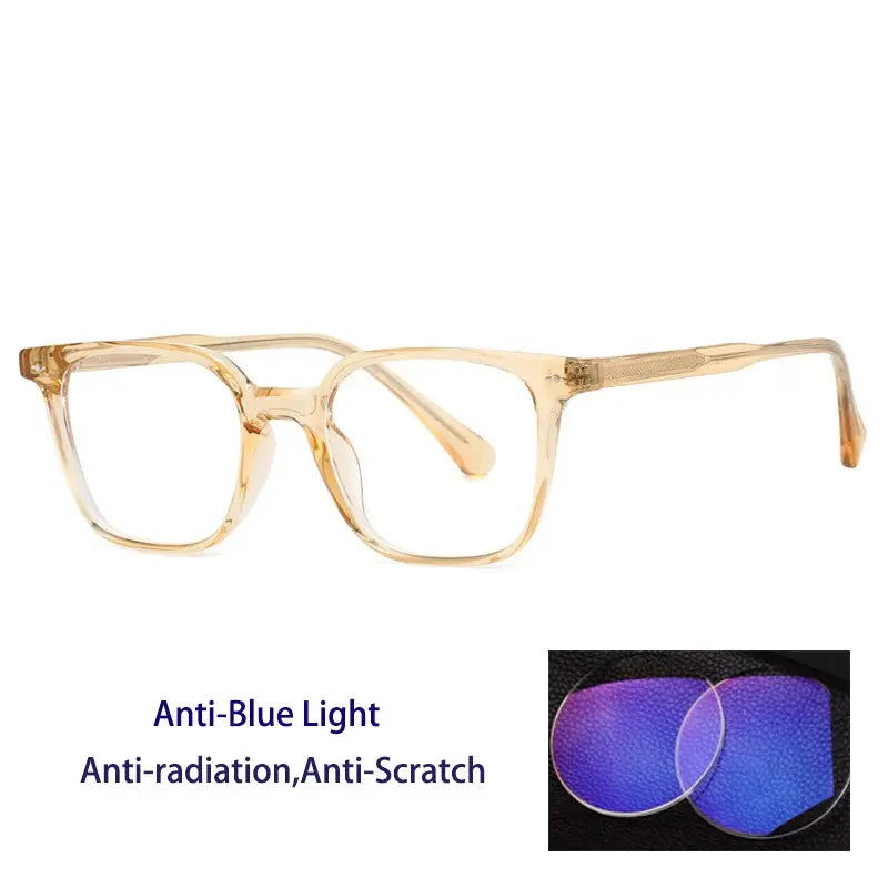 Unisex Oval Full Rim TR90 Prescription Glasses 280010 — view 5 | Rx Spectacle