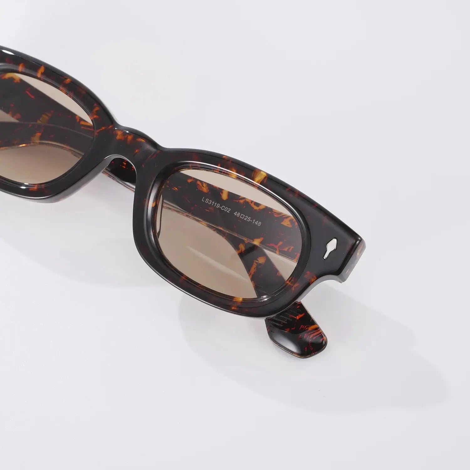 Unisex Oval Full Rim Acetate Prescription Glasses 363119 — view 1 | Rx Spectacle
