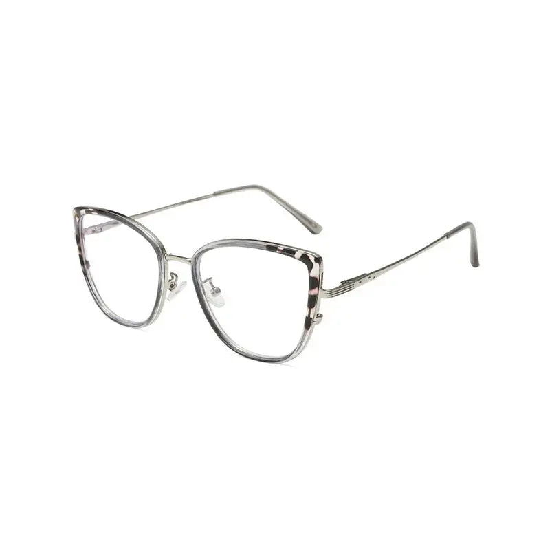 Women's Cat Eye Full Rim TR90 Prescription Glasses Y3024 — view 11 | Rx Spectacle