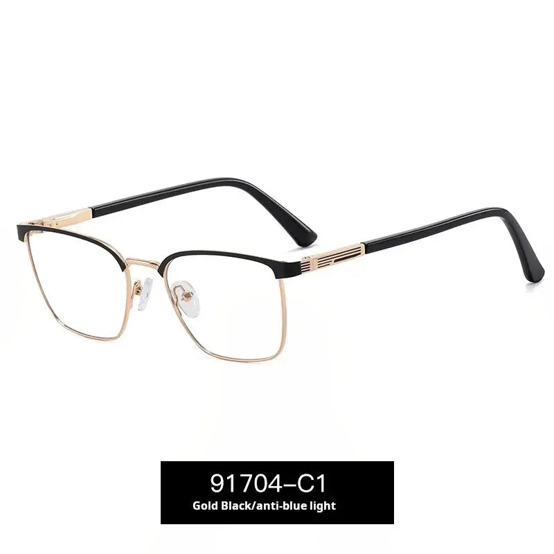Square Full Rim Alloy Prescription Glasses 91704 — view 10 | Rx Spectacle