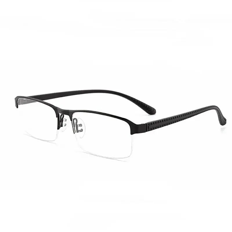 Women's Square Semi-Rimless TR90 Prescription Glasses 9165 — view 3 | Rx Spectacle